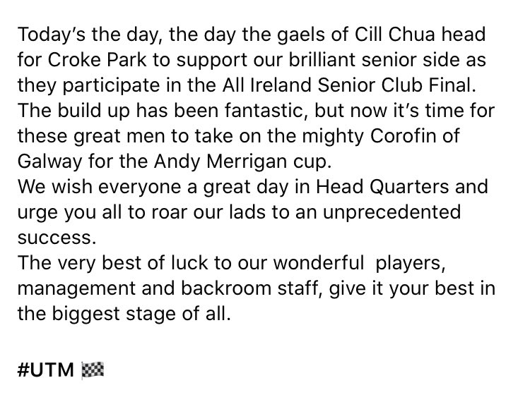 Kilcoo GAC tweet media