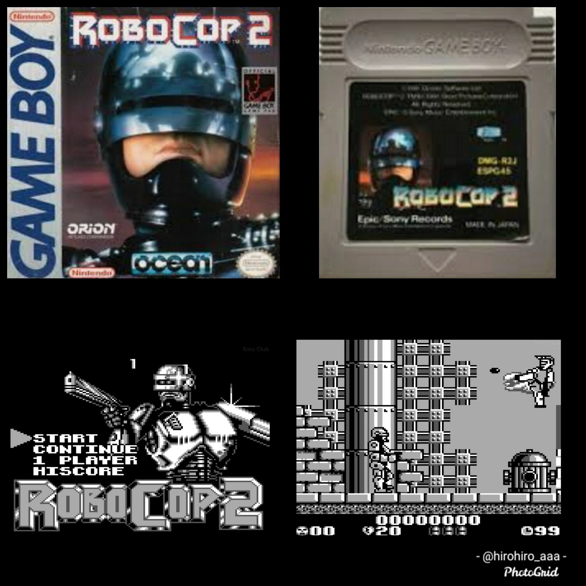 ロボコップ2ゲームボーイ