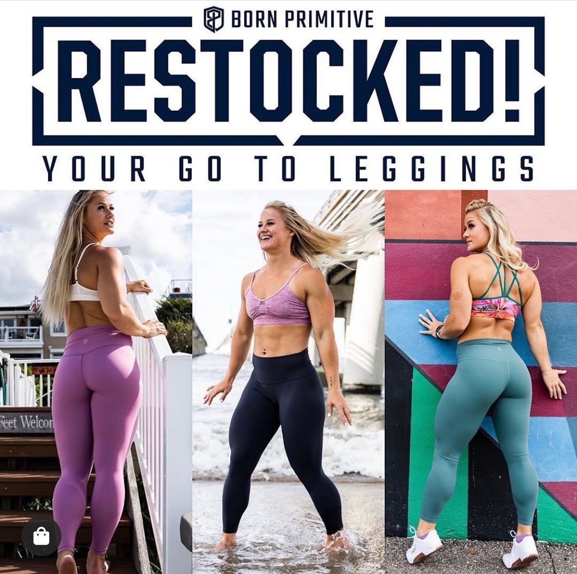 BornPrimitiveUK's tweet photo. Good news ladies!! Our most popular leggings are back in stock in a range of colours. Head over to https://t.co/u8hV6vGR7x  to snag yourself a pair. #CrossFit #Leggings #yoga #WomenAthletes #Sport #Comfort https://t.co/uT7JcBIazU
