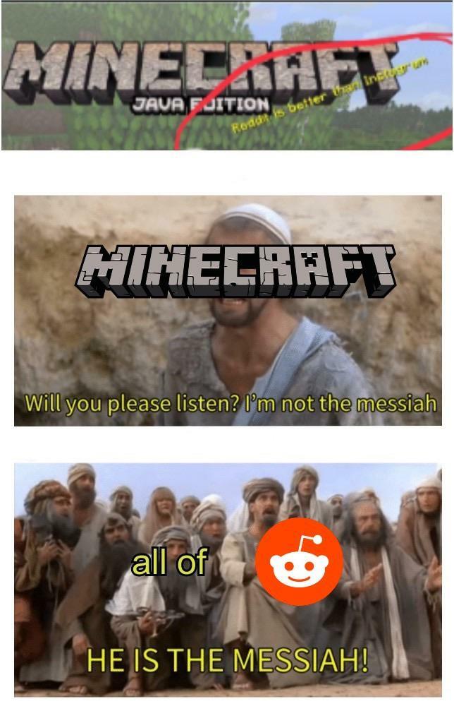 Will you? : r/MinecraftMemes