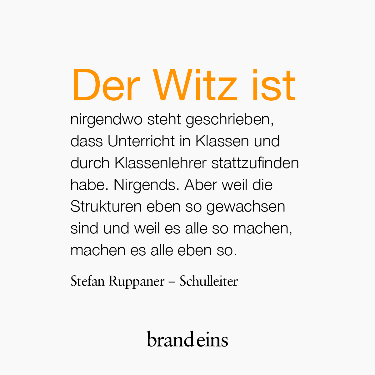 brandeins's tweet photo. Geht Lernen auch ganz anders? Als seine Schule von der Schließung bedroht ist, probiert ein Rektor das einfach mal aus. Ein Besuch in Wutöschingen. 🏫

Zum Artikel: https://t.co/YVrrNwxWkq
#brandeins #wutöschingen https://t.co/YCpTVSbt4K