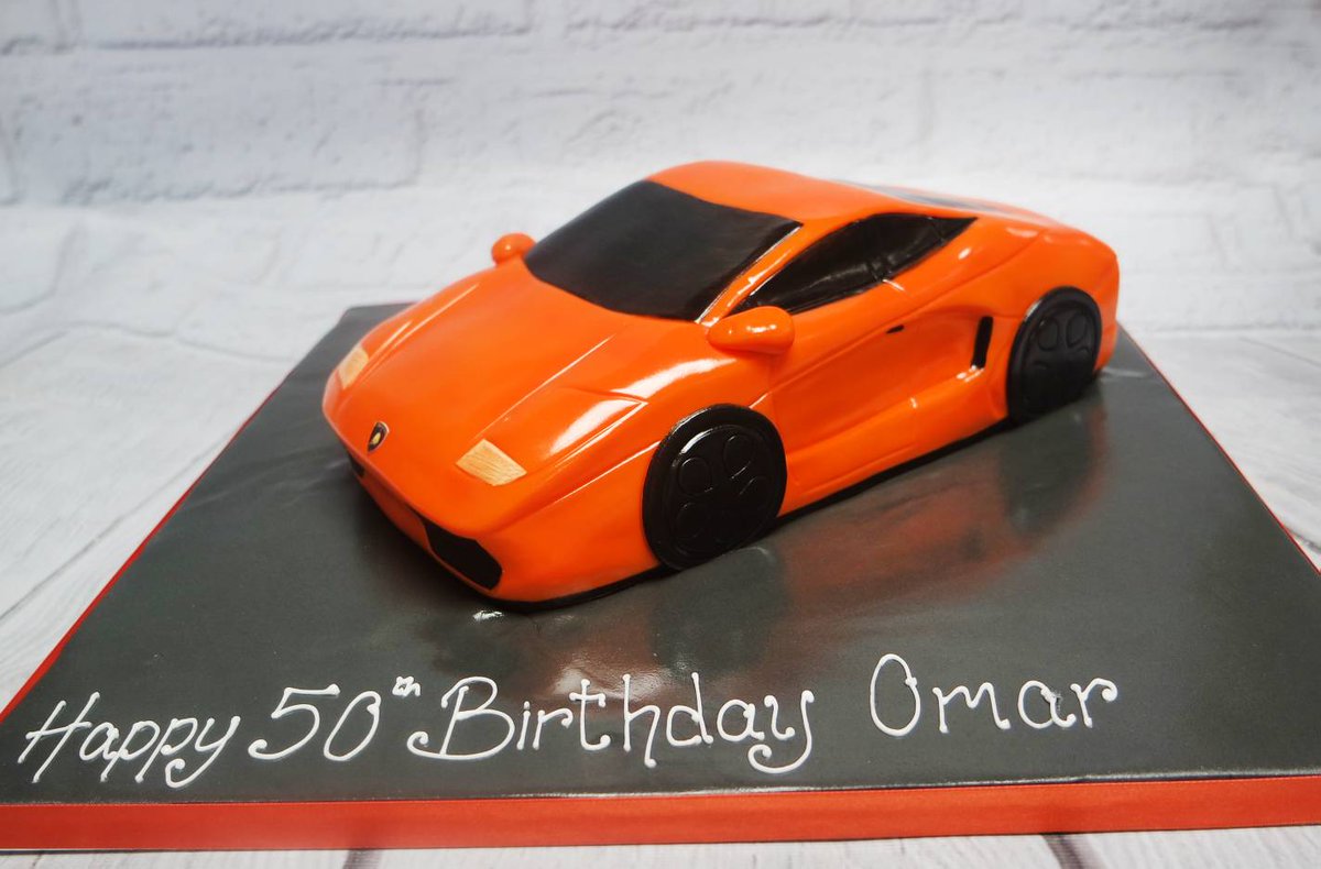CraftyCakesSW's tweet photo. A 3D sports car cake for a big birthday! Happy 50th Omar ๐ vvvrrrooooommmmmm!
#bespokecakeexeter #birthdaycake #birthdaycakeexeter #3dcake #3dcarcake #sportscarcake #50thbirthdaycake #orange #craftycakesexeter https://t.co/iPPhIeUWjQ