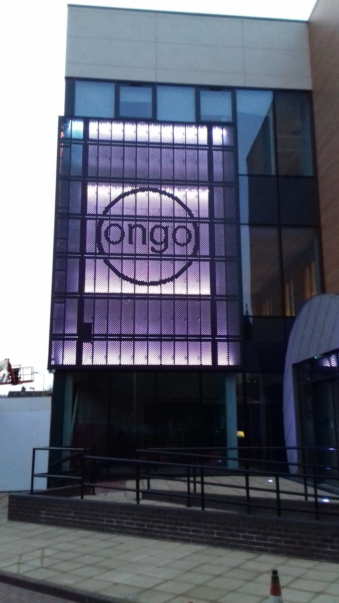 arklighting's tweet photo. Great to work with @elecomm @NorthLincsCNews @OngoUK on this exciting project in #Scunthorpe. We created an RGB Lighting feature to the sign and balconies which we think looks great, what do you think?
#TeamArk #ColouredLight #RGB #elecomm https://t.co/lhHgJp3KLJ