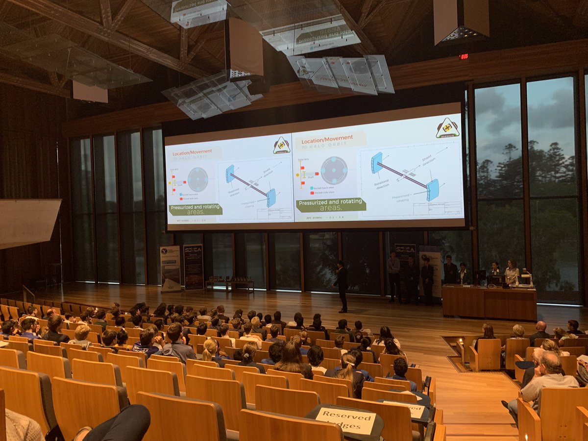 AusSpaceDesign's tweet photo. The last presentation has finished! The company Borealis is comprised of students from St Patrick’s College, Catherine McAuley Westmead, and other independent students 🚀
#AusSpaceDesign #ASDC2020 #SpaceSet https://t.co/cX1BCem3lD