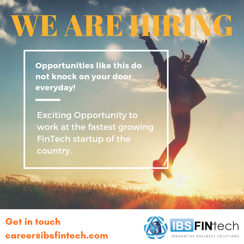 IbsfintechIndia's tweet photo. Embark on ur #dreamcareer path wid @IbsfintechIndia Inviting tech professionals to be part of our growth trajectory. #Hiringopen for Full Stack Application Dev (https://t.co/wpbh1vjs10) & PL/SQL Dev. Bangalore| Exp:3-6yrs Send resume: career@ibsfintech.com @cmgrover @Ajaya_buddy https://t.co/CWHPlhZhXV