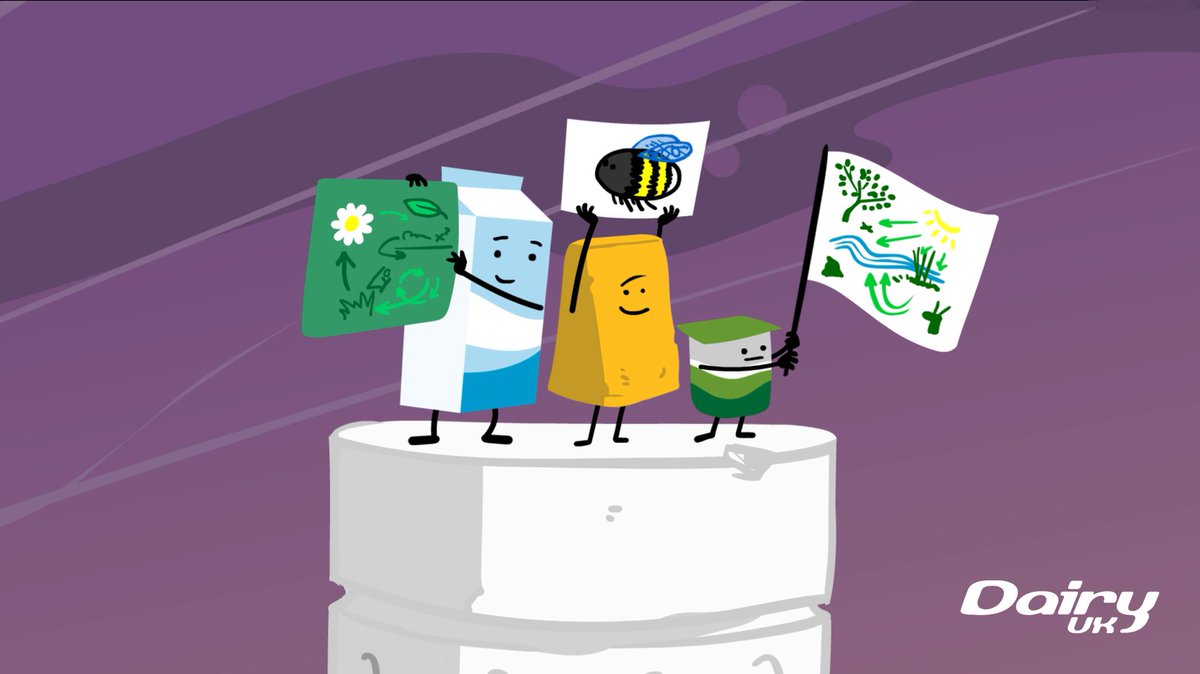 Dairy plays a key role in promoting and protecting #biodiversity Find out more in our new video here: bit.ly/2Tf9U4d  #environment #sustainability