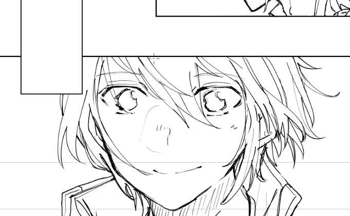ペン入れ始めた!
 #進捗ノート https://t.co/fLHdTYRzpM 