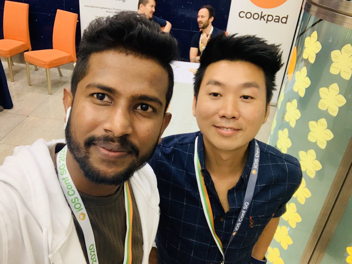 KJayasekara's tweet photo. iOS Conf SG #SwiftUI #UpcomingTech #Apple #iOSConfSG #2k20 https://t.co/v7Q12D70Ds