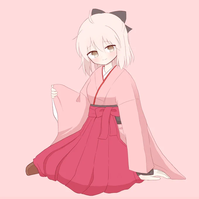 沖田さん袴かわいい……かわいいよ…… 