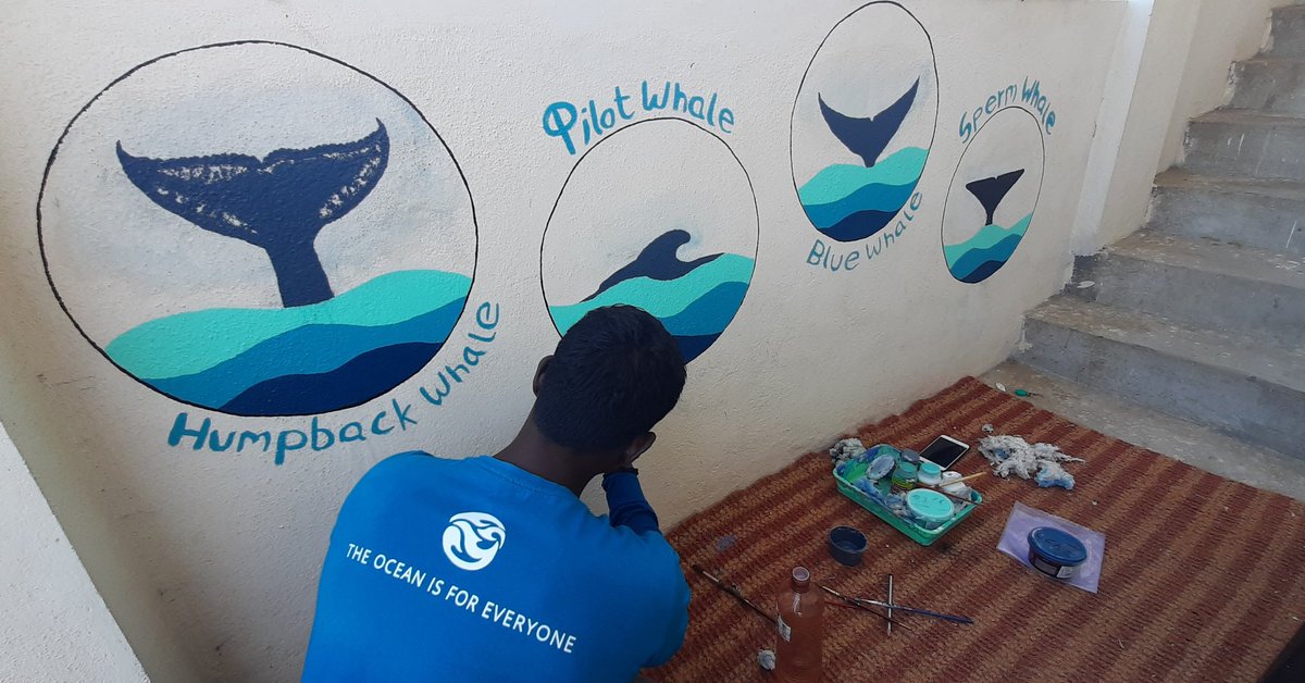 bayoflife's tweet photo. There is always art in learning, now your kids can learn to identify various marine animals the way they appear in nature, walk around Bay of Life to explore the ocean. Every wall at Bay of Life has something to say. https://t.co/iBOwdibGZM