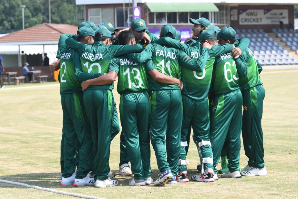 cricketworldcup's tweet photo. A stunning performance with the ball from Pakistan!

Scotland have been bowled out for 75, Muhammad Waseem taking 5/12 🔥 

#U19CWC | #PAKvSCO | #FutureStars https://t.co/D9Bp4k6rzE