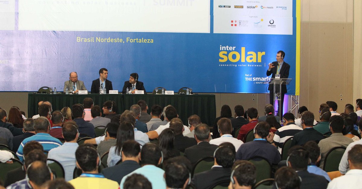 The #Intersolar #SummitBrasilNordeste takes place in Fortaleza, Brazil, from  April 15 to 16, 2020. Do not miss the Early Bird rates - Register Now: bit.ly/2FTGQqZ_inters…
 
#Intersolar #SummitBrasilNordeste #Fortaleza  #april2020 #renewableenergy #conference