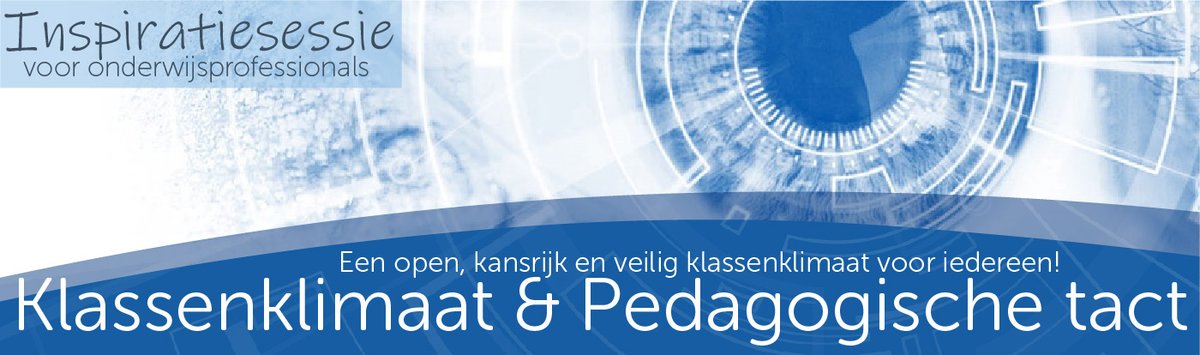 Tip: Leuke praktische training voor iedere leerkracht. Kan op school worden gegeven!

De inschrijving voor de trainingen Klassenklimaat en Pedagogische tact voor onderwijsprofessionals is geopend!

Zie: onderwijstuin.nl/trainingen-kla…

#klassenklimaat #pedagogischetact #onderwijs #po #vo