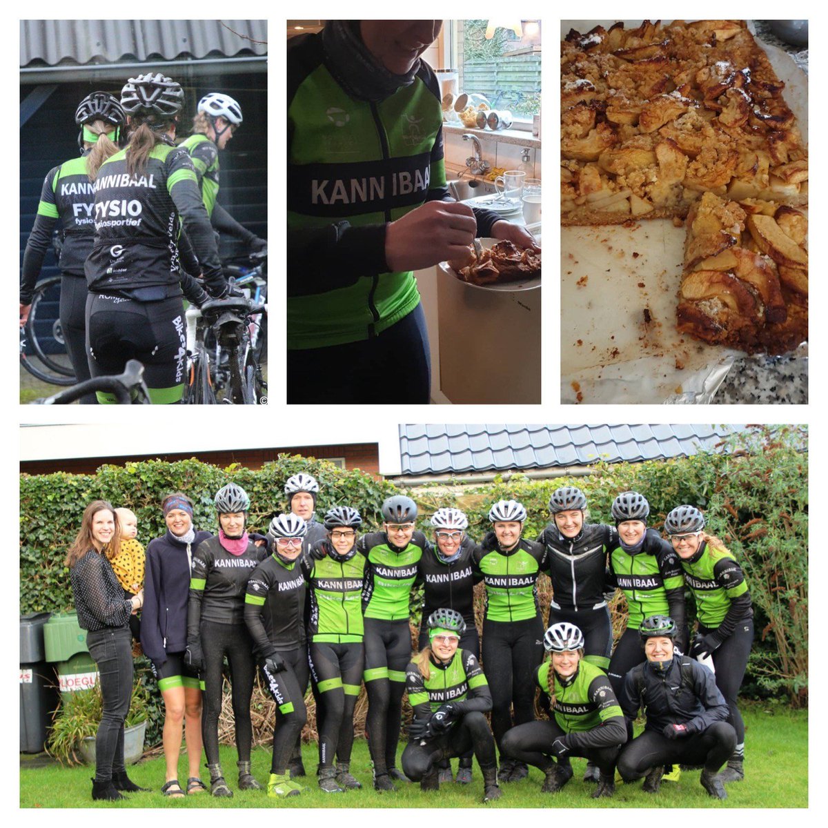 Gisteren op de koffie in Hurdegaryp bij 1 van onze nieuwe ploegleiders: Pier Kalsbeek. Wind en regen, maar niets houdt ons tegen, op naar de heerlijke appeltaart van Dieuwke 😋. Natte handschoenen in de droger om vervolgens windje mee weer naar Groningen te gaan.
