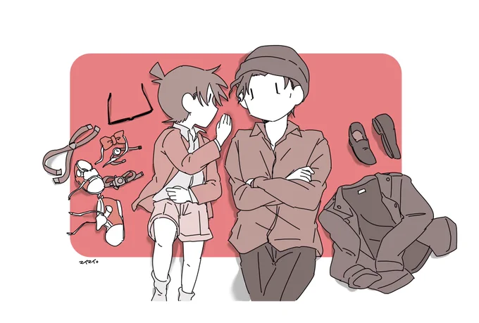 赤とコ。 