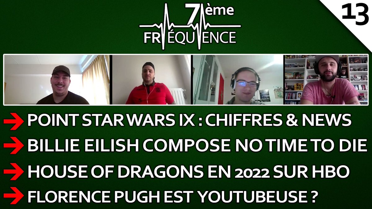 7Frequence's tweet photo. NOUVELLE VIDÉO DISPO ! 🎥

Retrouvez notre nouvel épisode hebdomadaire 🎧

Au programme : #StarWarsIX, #JamesBond, #HouseOfTheDragon, #FlorencePugh 

➡️La vidéo : https://t.co/ncCaB9yuFP https://t.co/3HSeUnd2dg