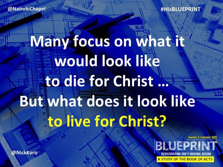NairobiChapel's tweet photo. Adversaries can become advocates. Saul (renamed Paul) was transformed to be an advocate of the church. There's no one beyond God's ability to use for the church. Let's look at our adversaries with eyes of faith & as tools that can be used for God. Rev. @NickKorir
#HisBluePrint https://t.co/Gug0jfZK8O