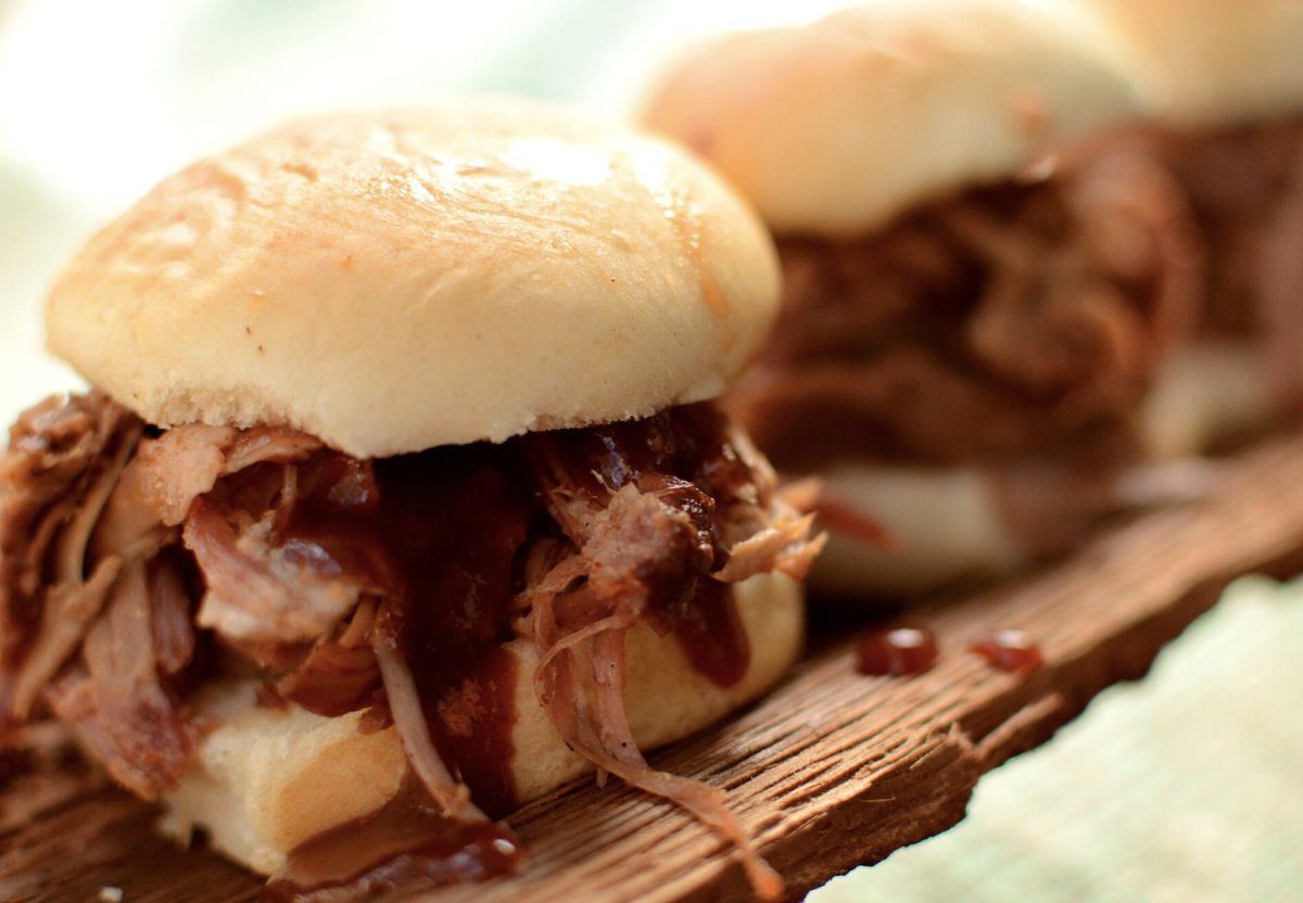 Our BBQ sliders are the perfect fit for any football game! Which team are you hoping wins today?