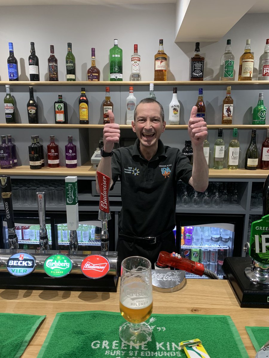 Banksy216's tweet photo. @alanbrazil Our good friend Marco Seymour, @IpswichTown super fan and top bar staff at Capel St Mary social club is going to @OfficialRUFC for his 100th different stadium following the town. Can anyone organise something special for his commitment to the club? Many thanks guys. https://t.co/cs7yIJ9FNj