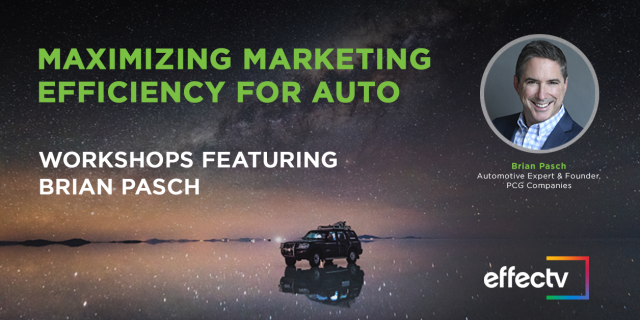 tlramp's tweet photo. Attention Indianapolis Area Auto Dealers: Inspect your dealership results and make meaningful changes LIVE with #Automotive expert Brian Pasch on 1/22. Request an invite to Effectv's free workshop or reach out to me directly for more. #EffectvEmp https://t.co/NA3I2IeAqH https://t.co/YehfHqP87F