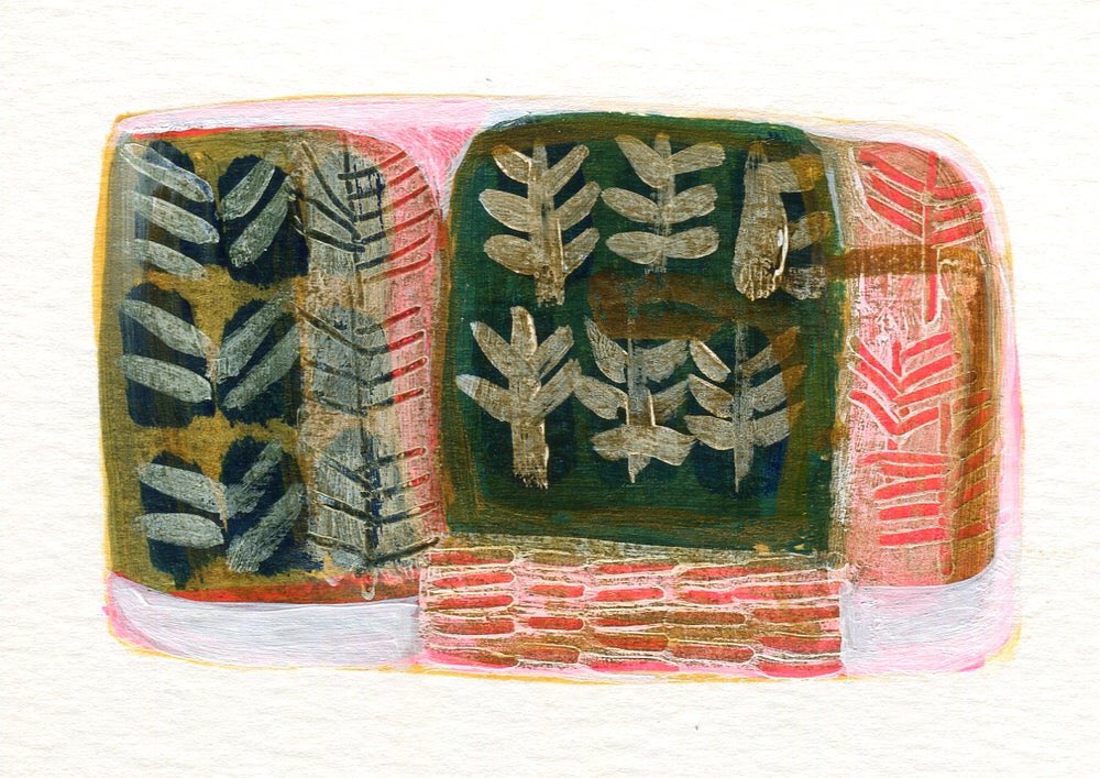 A few new paintings on paper in the shop today annedavies.bigcartel.com