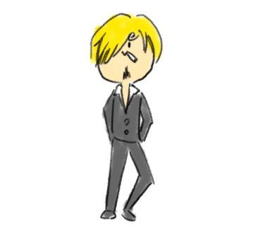 11 サンジくん いいよね 片目 スマートな感じ まるの漫画