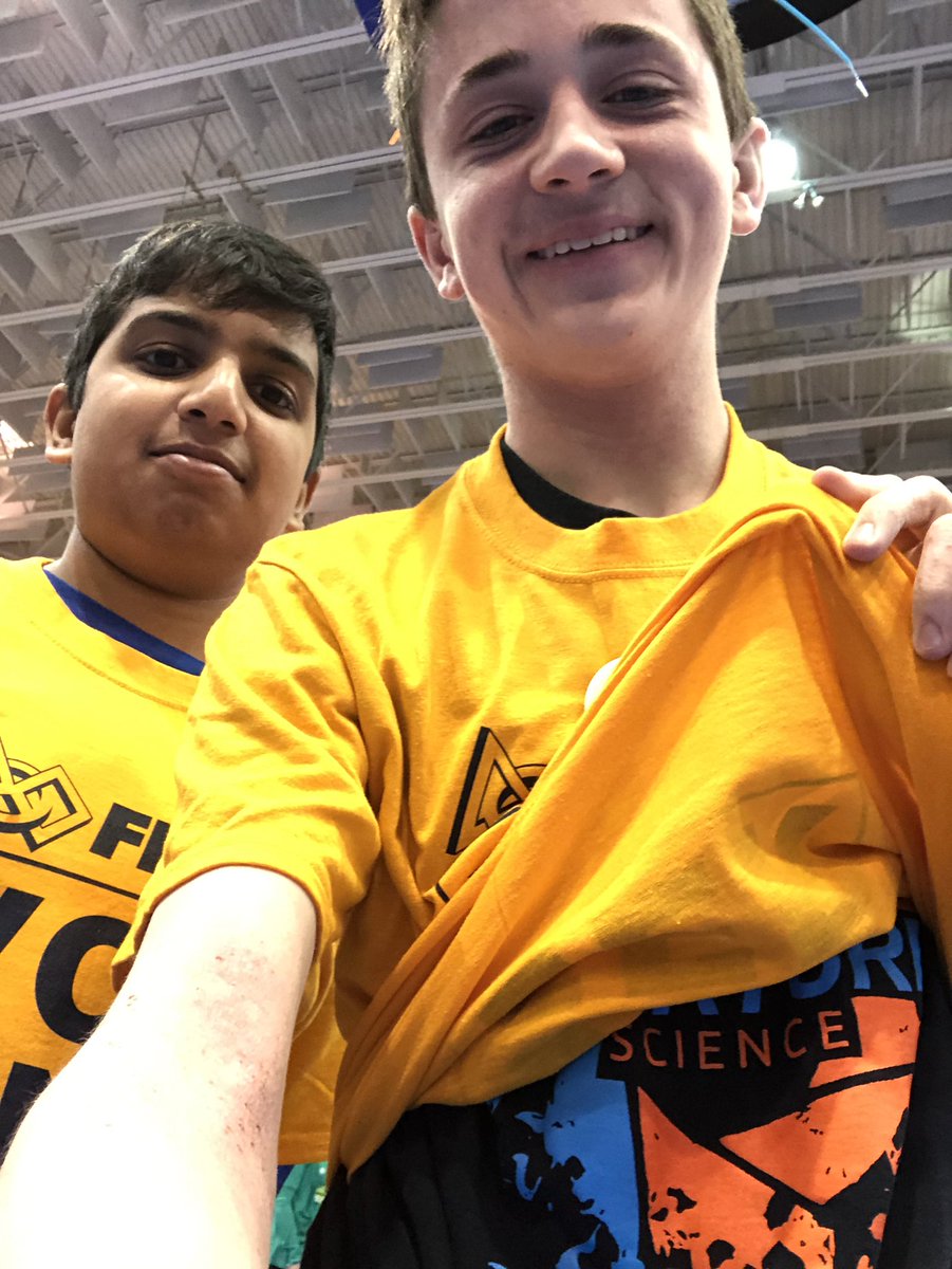 wahs_robotics's tweet image. So excited to be volunteering at NC FLL states! Great to see our former team competing! #firstinspires #outreach #ftc #fll #graciousprofessionalism