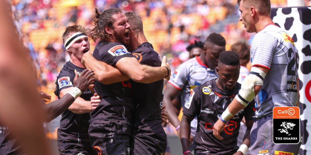 Highlights from todays Vodacom Superhero Sunday game against <a href="/THESTORMERS/">DHL Stormers</a> 🏉
#OurSharksForever #WakndaForever