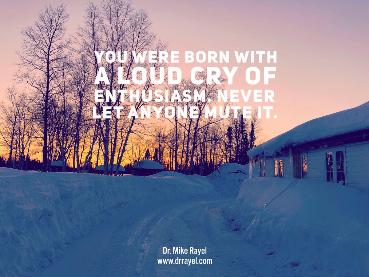 You were born with a loud cry of enthusiasm. Never let anyone mute it.
#inspirationalquote #wisdomquote #wisdomwords #foodforthought #motivationalmd