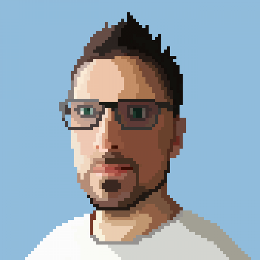 RicDevlogs's tweet photo. #pixelart
I've challenged myself to do a higher resolution #portrait portrait in pixelart! It's pretty hard and there is definitely a lot of room for improvement, but it's a good start :)

#pixelartist #gamedev #indiedev #IndieGameDev #IndieDevWorldOrder https://t.co/yPKrPKwIFR