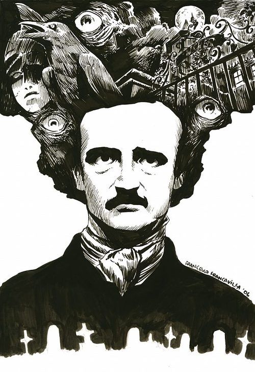 Reza_RHS's tweet photo. "Never to suffer would never to have been blessed."
Today in 1809 Edgar Allan Poe was born! My students got to read and analyze some of his works this school year: The Fall of the House of Usher, Alone, Lenore, and The Raven. #EdgarAllanPoe #APENGLISHIII https://t.co/nlIUhyHL1H