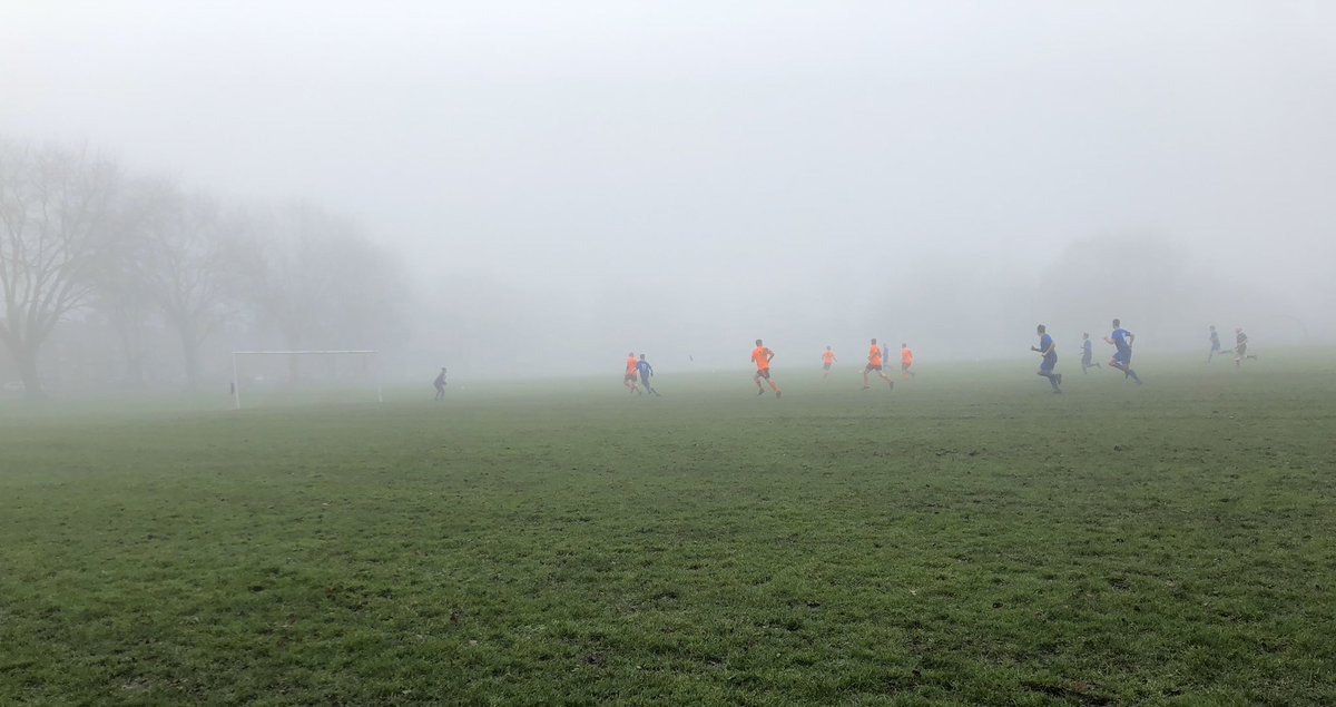 With the goal barely visible at times we secured semi-final position 6-2 win for the Old Star