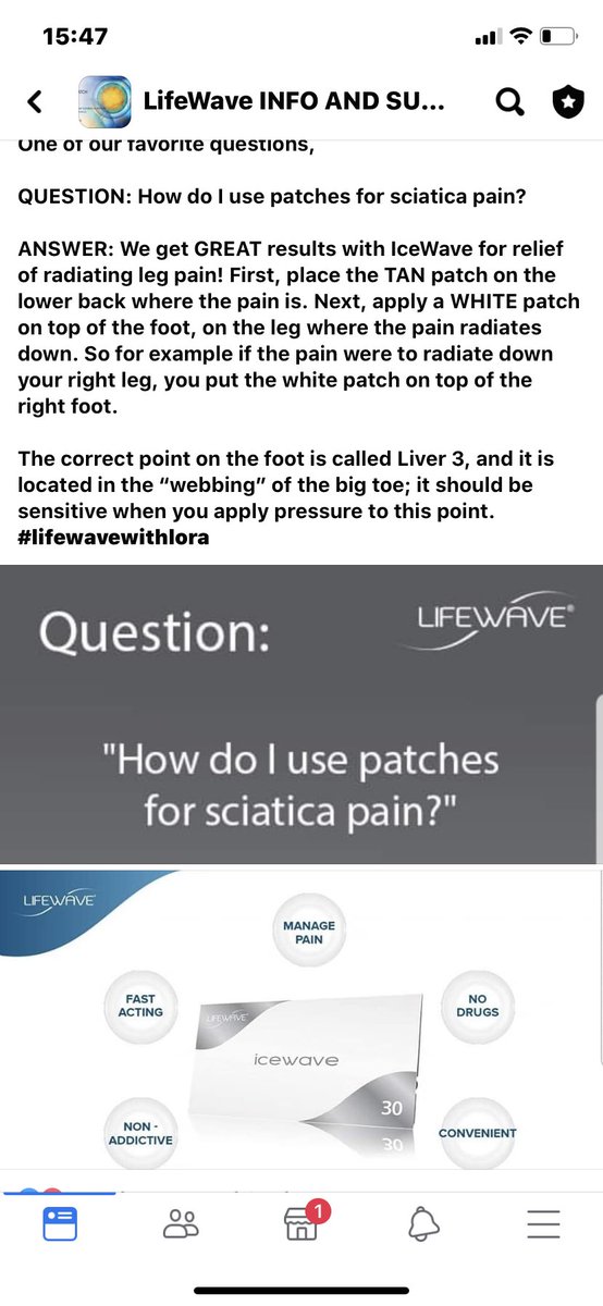 rockurgameplan's tweet photo. Suffer from SCIATICA? We have you covered with ICEWAVE.😎
#sciatica #leg #pain #painful #back #BackPain #lifewave #icewave #health #HealthForAll #healthandwellness #healthiswealth #stemcells #getpatched #DrugTestNancy #nodrugs #drugfree #X39 #TechnologyNews #scienceandtechnology https://t.co/EJ72RMB7oB