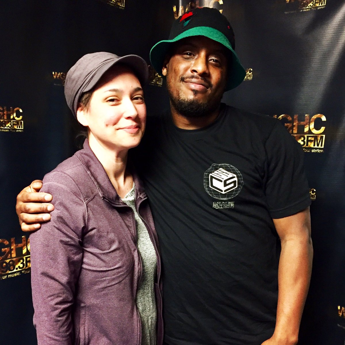 eqwhy's tweet photo. Shoutout 2 Tracey Flores & @wghc983fm for having me on the airwaves & Shoutout 2 @circuitsystem & @cyribro Make sure go cop the merch at https://t.co/vnTHADtgIM #WGHC https://t.co/GvpCfhyEia