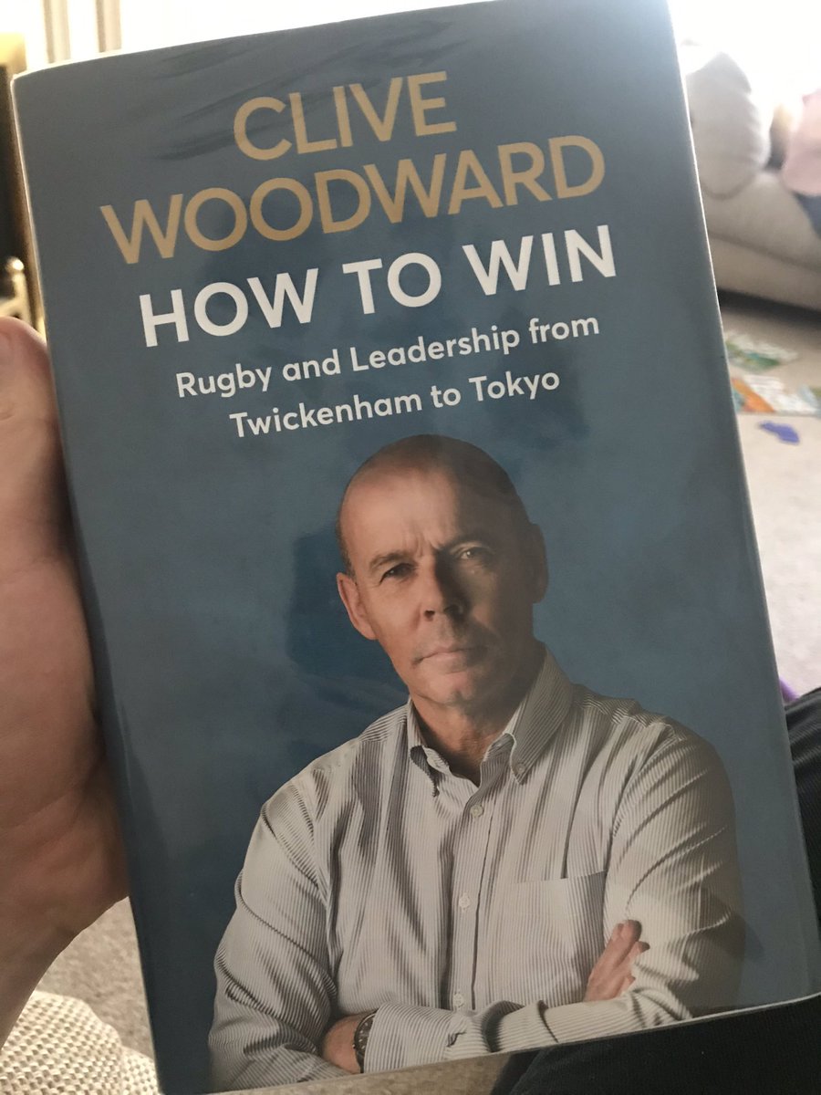 chrisjones80's tweet photo. 5/39 How To Win by @CliveWoodward
Brilliant. Recommended.
Borrowed from library. Will buy a copy now for reference.
Need to start applying with @sidcuprugby !!!
Clive, do you want a mentee?!! #dontask #dontget https://t.co/EHNFxowzii