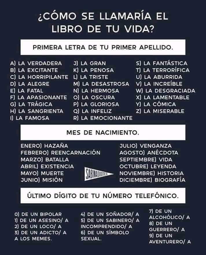 Jordivll's tweet image. ¿Como se llamaría el libro de tu vida ?
A mí me sale esto 
👇👇👇👇👇👇👇👇👇
La increíble leyenda de un símbolo sexual . 😂😂😂😂😂😂😂
Y a ti ??