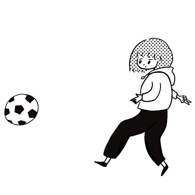 シライ いっけええええ サッカー少女を描きました 絵描きさんと仲良くなりたい 絵描きさんと繋がりたい イラスト好きさんと繋がりたい ゆるイラスト ゆるい イラスト T Co Dtypaauth5 Twitter