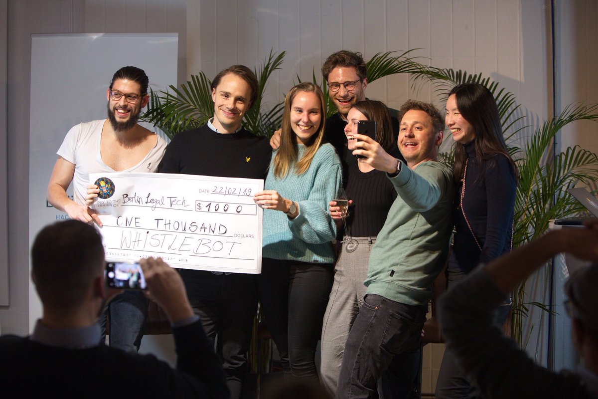 legaltechcenter's tweet photo. Be part of this year’s Berlin Legal Tech Hackathon on 26-27 Feb!
Apply here: https://t.co/eqLLiCsLlH
#blt2020
#hackinglaw https://t.co/TmovxklHN9