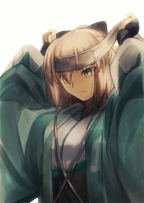 覚悟の鉢金
#FGO #FateGO 