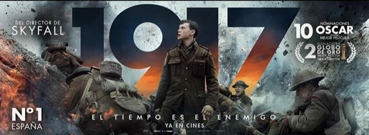 #1917#
Día 19...Pase: 19'30h
Día 20...Pase: 21'00h