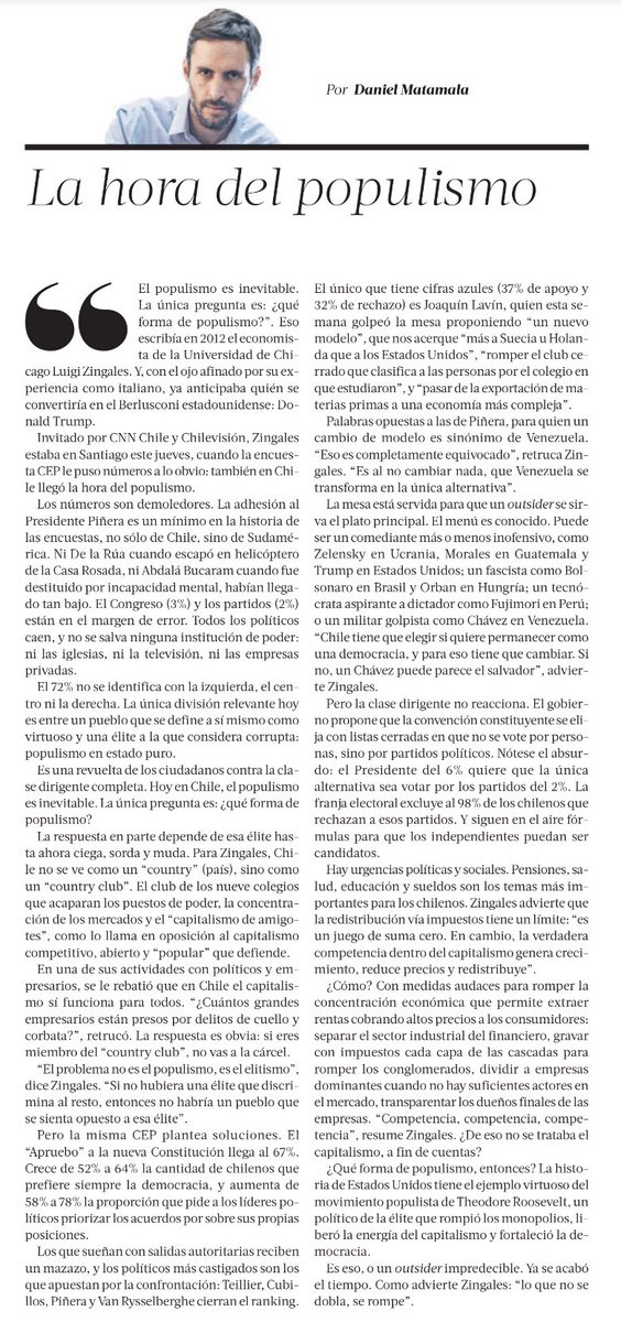 Daniel Matamala tweet media