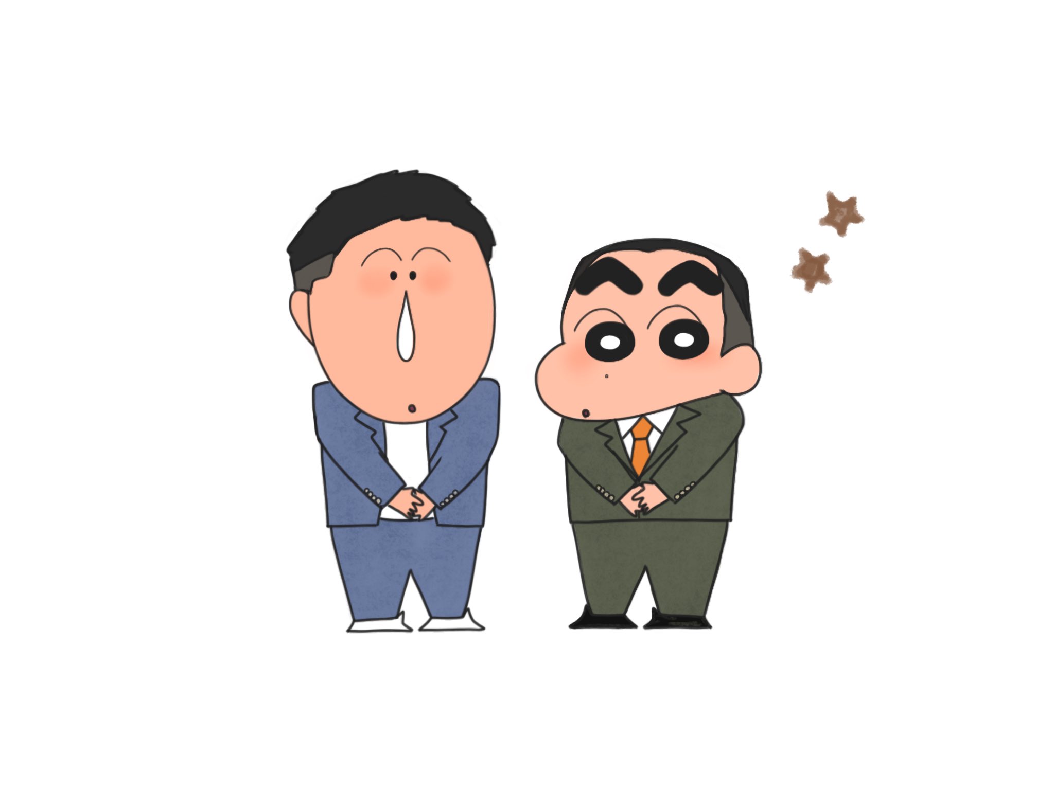 おせき Pa Twitter ボ 茶色くて 星型で サクサクで し チョコビだゾ ボ でも 死ぬ前の最後の ご飯もそれでいいらしい し おぉ チョコビだゾ ボ しんちゃん 台本と違う ミルクボーイ 駒場 さん 内海 さん クレヨンしんちゃん