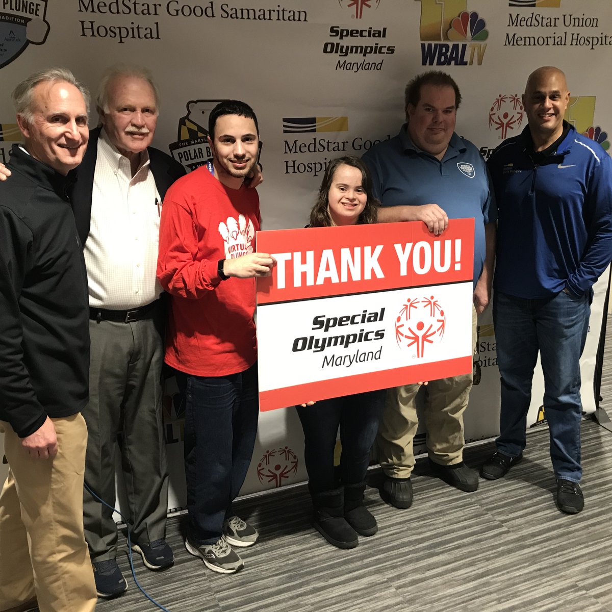 somd_jim's tweet image. Thank you @MedStarUMH, @MedStarHealth @wbaltv11 for hosting today’s Plunge telethon to support 8,033 @SpOlympicsMD athletes! Call 410.554.2800 to make a donation. For $150 donation you can receive a branded blanket. To make an online donation go to support.somd.org/campaign/virtu….