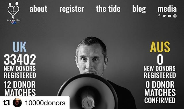 mattgoggins's tweet photo. #Repost @10000donors with @get_repost
・・・
Today is another milestone in our collective aim to make stem cells as available as Aspirin. @timmccleave and @ahlstedt.photoart have taken up the challenge and along with @strength2give have today, launched … https://t.co/u1bUiPBcVc https://t.co/x9IlK5l2x3
