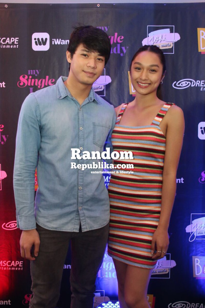 RandomRepublika's tweet photo. [SWIPE] Former #PBBOtso housemates turned #Sandugo stars #AliAbinal and #ReignParani at the #MSLSpecialScreening |#MySingleLady starring #ZanjoeMarudo #IanVeneracion and #JodiStaMaria will start streaming on #iWantPH @iwantofficial this January 22.🎥 https://t.co/bE4hD7zc3O