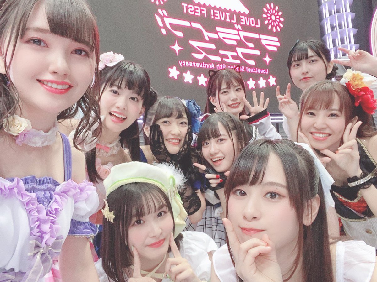 🌟)【ラブライブ！フェス】ありがとうございました🌈 先輩方と同じ