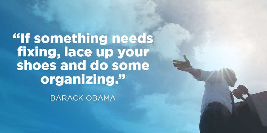 Sister_Serendip's tweet photo. "If you’re tired of arguing w/strangers on the Internet, try to talk w/one in real life. If something needs fixing, lace up your shoes &amp; do some organizing--Show up. Dive in. Persevere."  -President Obama
Dive into #MLKDay w/us tomorrow 12-2 #califonnj https://t.co/MObOL4DSDb https://t.co/T9FzcqNKET