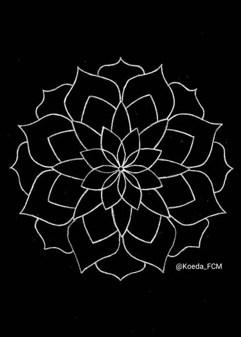 曼荼羅模様のtwitterイラスト検索結果