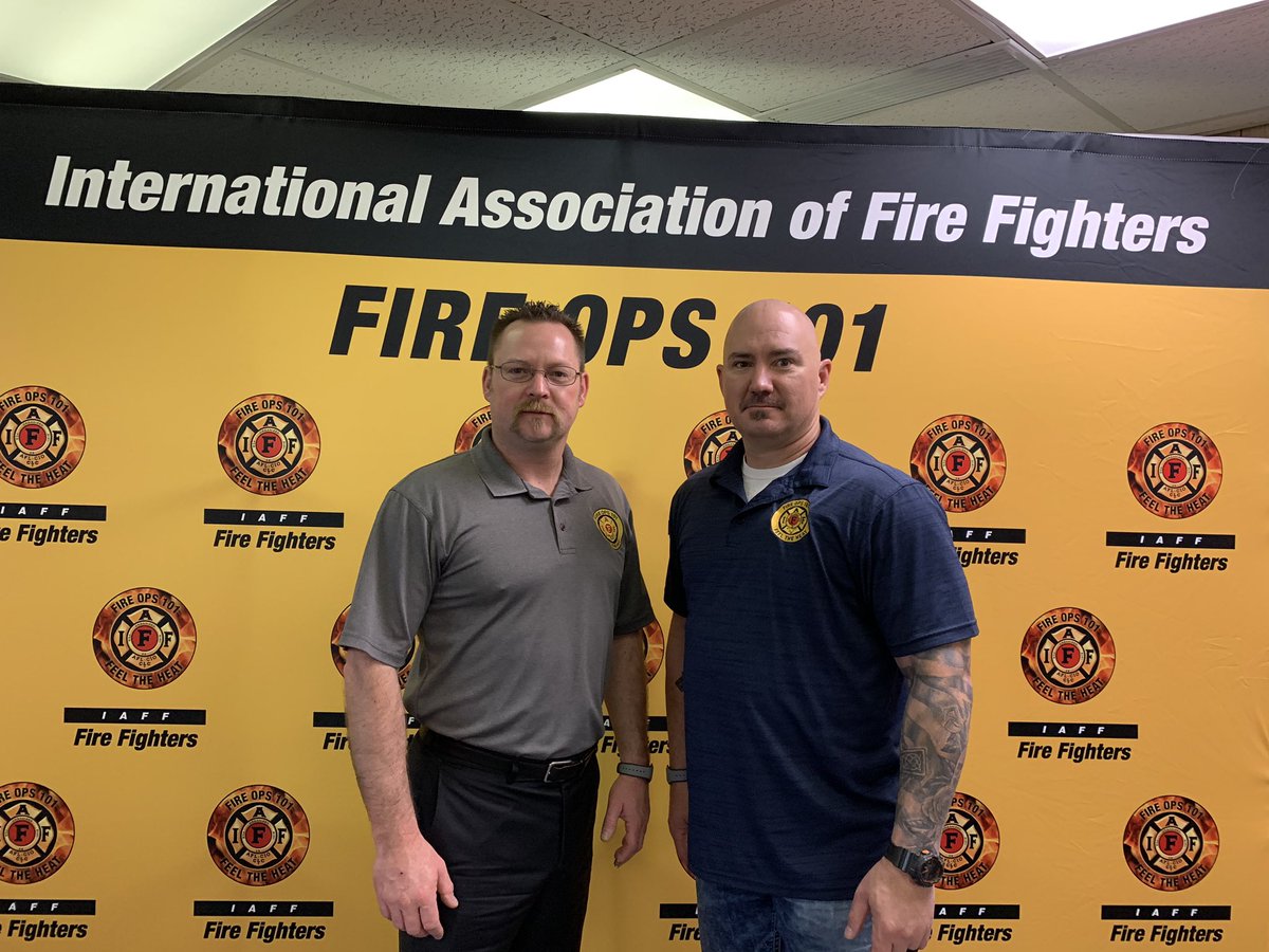 janieblume's tweet photo. #RT @IAFFNewsDesk: #ALTSHR20 kicks off with several pre-conference events today in Orlando, FL. First up Train the Trainer  #IAFF Fire Ops 101. https://t.co/BZ7eW71tQi