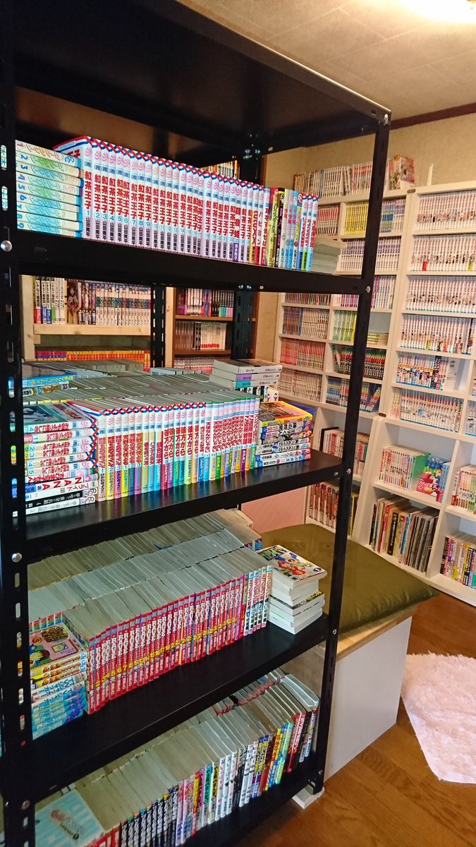 Ganger z スチールラックの棚を増やせば あと1000冊位収まるかな 年末年始でお金 使いすぎちゃったから しばらくはおとなしくするけど Ganger z スチールラックの棚を増やせば あと1000冊位収まるかな 年末年始でお金 使いすぎちゃったから しばらくはおとなしくするけど